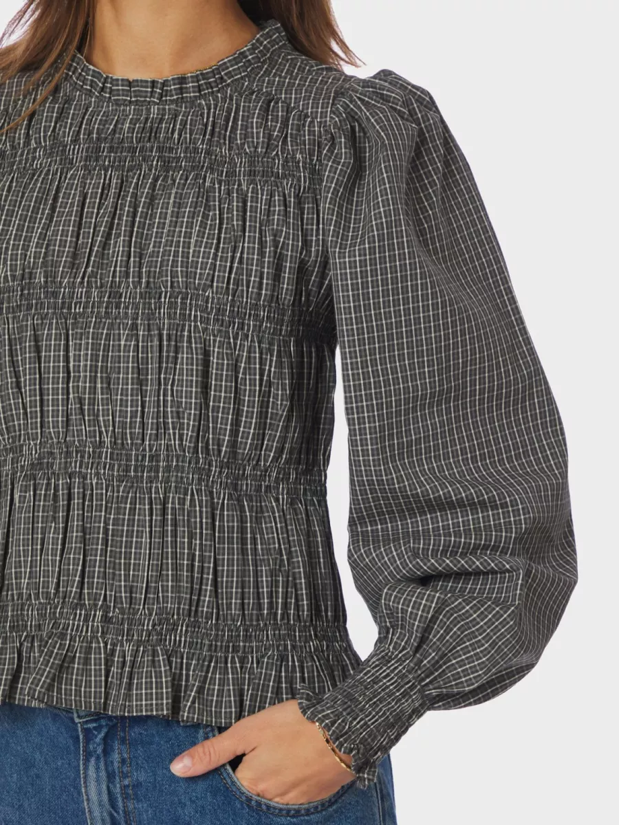 neo-noir-marcia-check-blouse-166893-132-antracite-antraciet-4 Neo Noir-Marcia Check Blouse-166893-132 Antracite-ANTRACIET