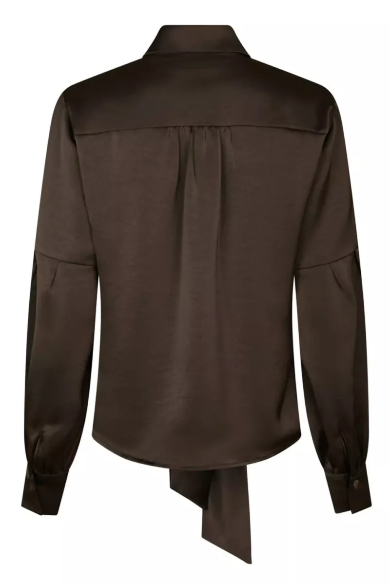 neo-noir-naja-satin-shirt-160801-676-dark-brown-donker-bruin-5 Neo Noir-Naja Satin Shirt-160801-676 Dark Brown-DONKER BRUIN