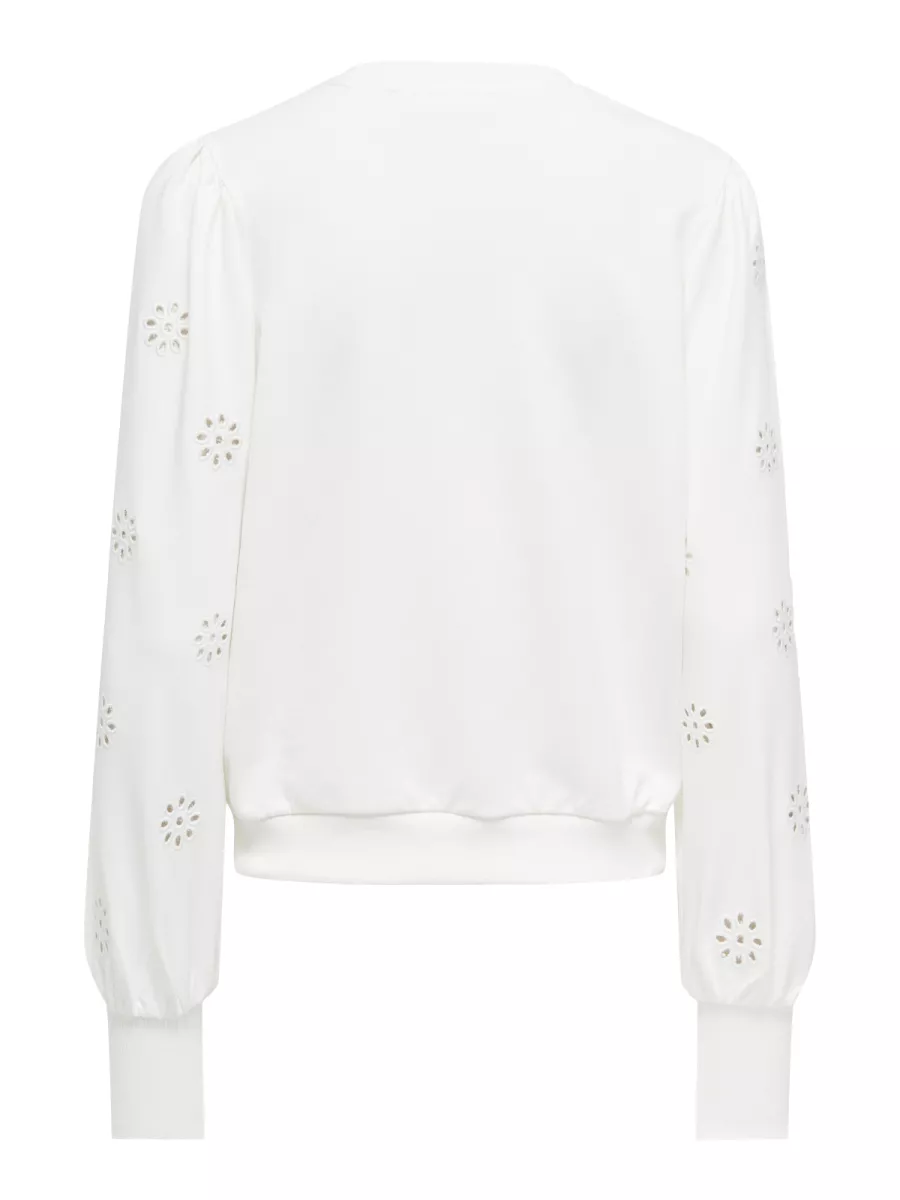 ONLY-ONLFEMME L/S UB SWT NOOS-15315687-Cloud Dancer-CREME