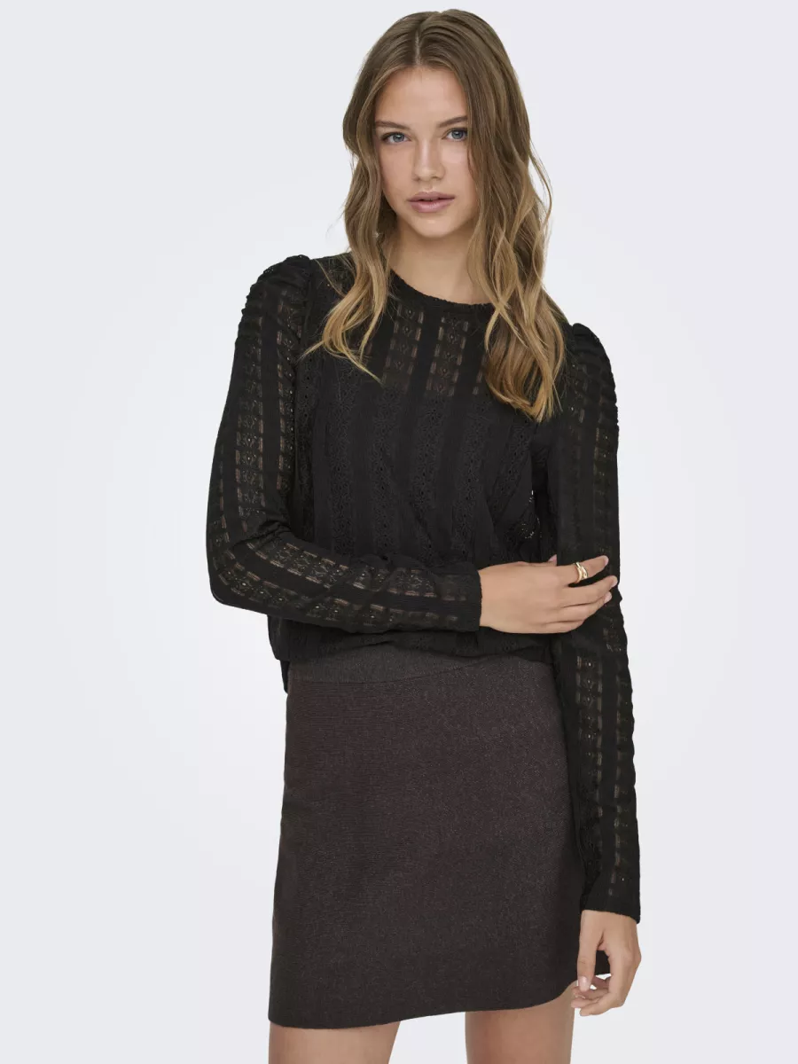 only-onlmelanie-l-s-o-neck-top-jrs-15365094-black-black-3 ONLY-ONLMELANIE L/S O-NECK TOP JRS-15365094-Black-BLACK