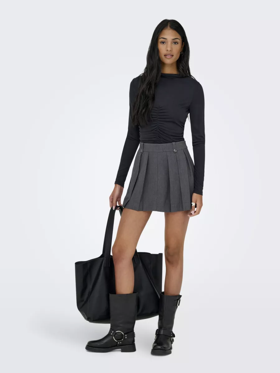 only-onlregina-life-hw-pleat-mel-skirt-t-15342185-dark-grey-melange-donker-grijs-grafiet-2 ONLY-ONLREGINA LIFE HW PLEAT MEL SKIRT T-15342185-Dark Grey Melange-DONKER GRIJS/GRAFIET