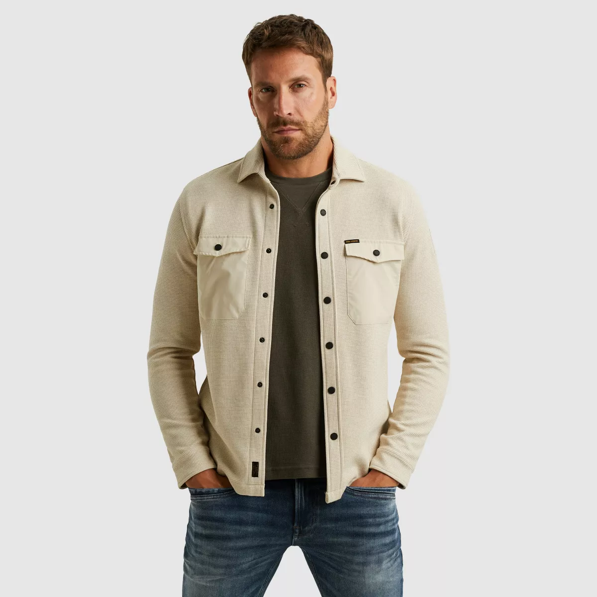 pme-legend-long-sleeve-shirt-waffle-jersey-psi2511246-7013-bone-white-beige-3 PME LEGEND-LONG SLEEVE SHIRT Waffle Jersey-PSI2511246-7013 Bone white-BEIGE