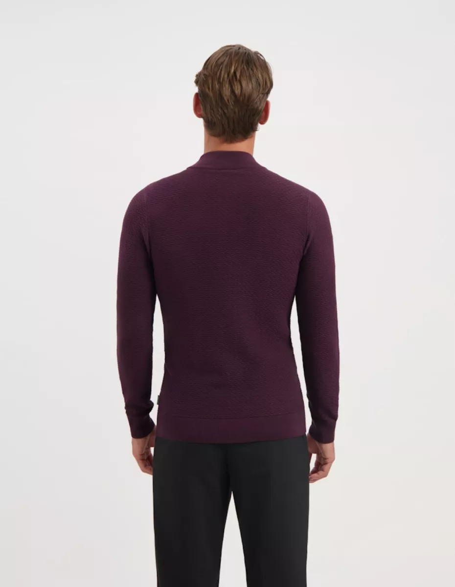 Saint Steve-240550-Conor-80012 Plum melange-PAARS