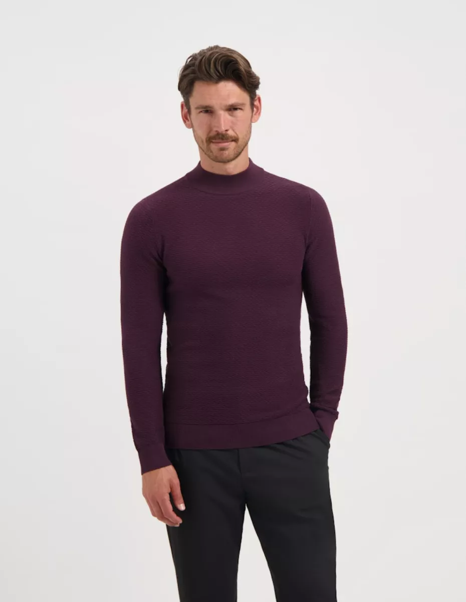 Saint Steve-240550-Conor-80012 Plum melange-PAARS