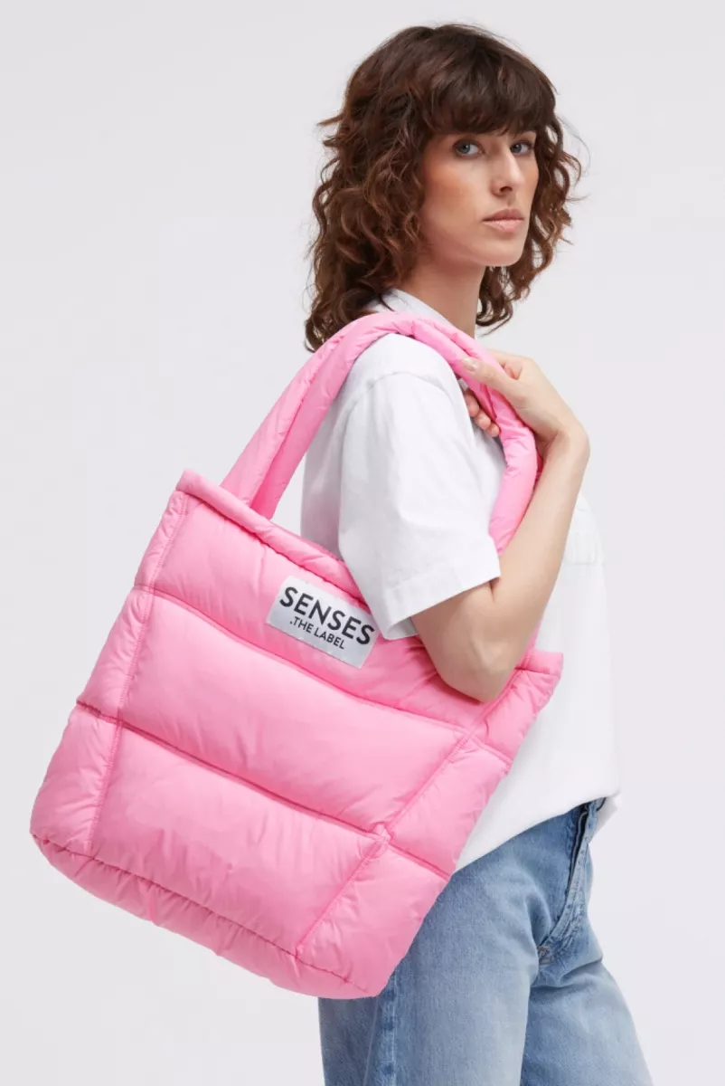 Senses .the Label-Puffer Bag Zip-SE9999-8369-62-Rose Pink-ROSE
