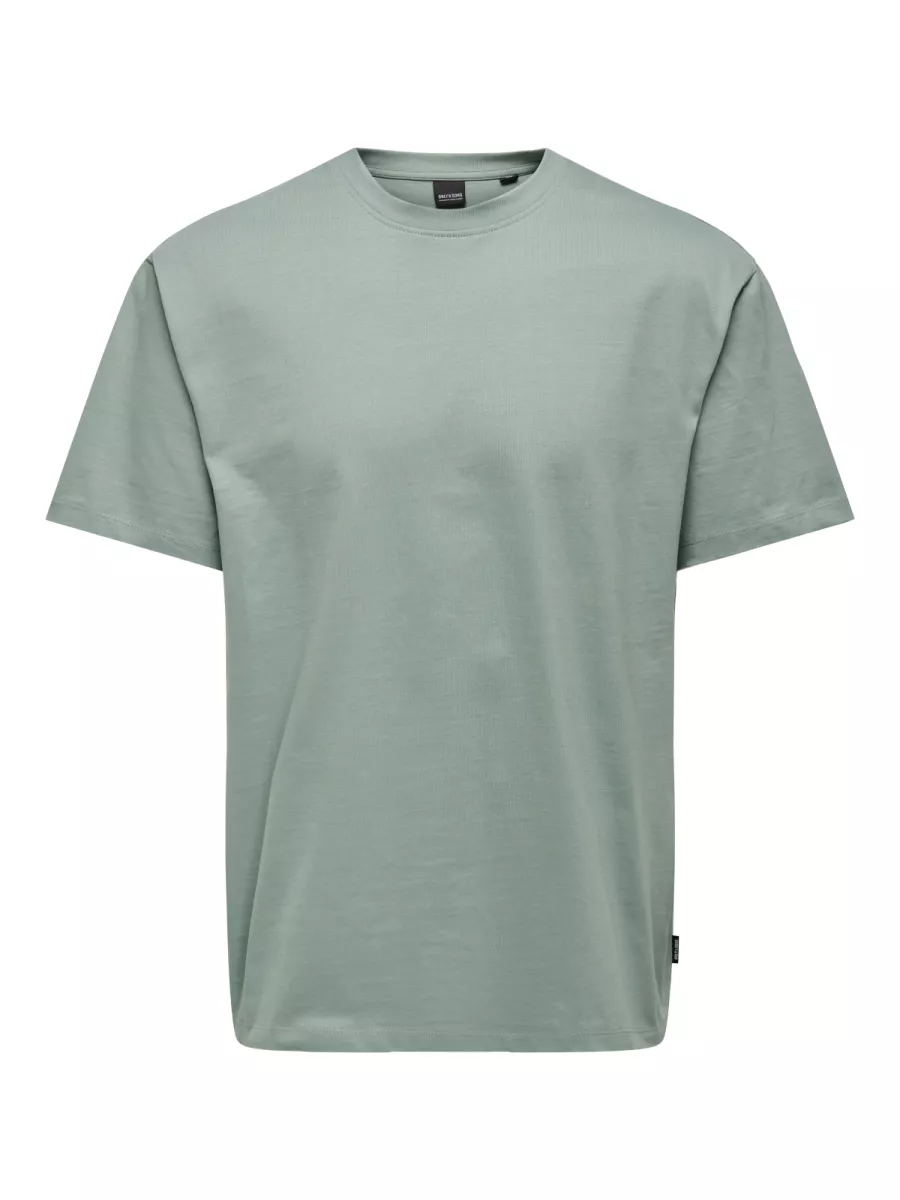 SONS-ONSFRED LIFE RLX SS TEE NOOS-22022532-Chinois green-GROEN