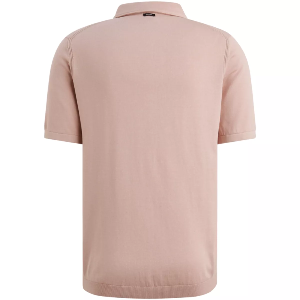 Vanguard-Short sleeve polo cotton modal-VPSS2511812-4078 Adobe rose-ROSE
