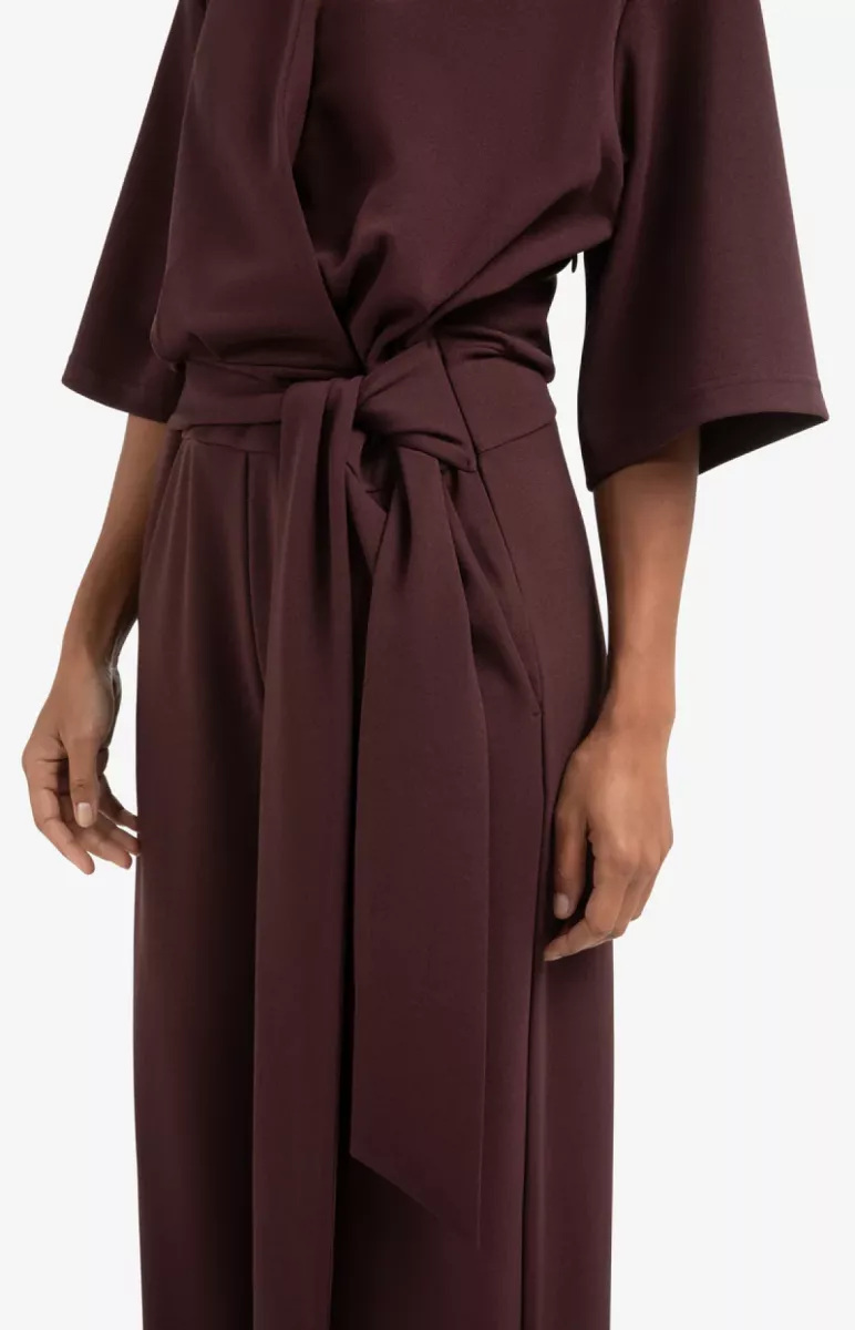 yaya-jumpsuit-with-short-sleeves-polyester-elastane-91619-01-349023-511-91619-paars-3 YAYA-Jumpsuit with short sleeves; Polyester/Elastane; 91619-01-349023-511-91619-PAARS