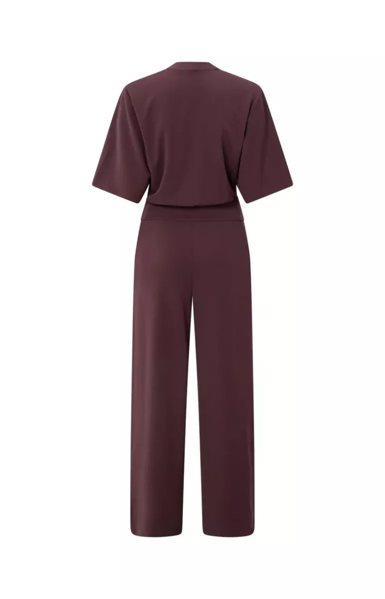 yaya-jumpsuit-with-short-sleeves-polyester-elastane-91619-01-349023-511-91619-paars-4 YAYA-Jumpsuit with short sleeves; Polyester/Elastane; 91619-01-349023-511-91619-PAARS