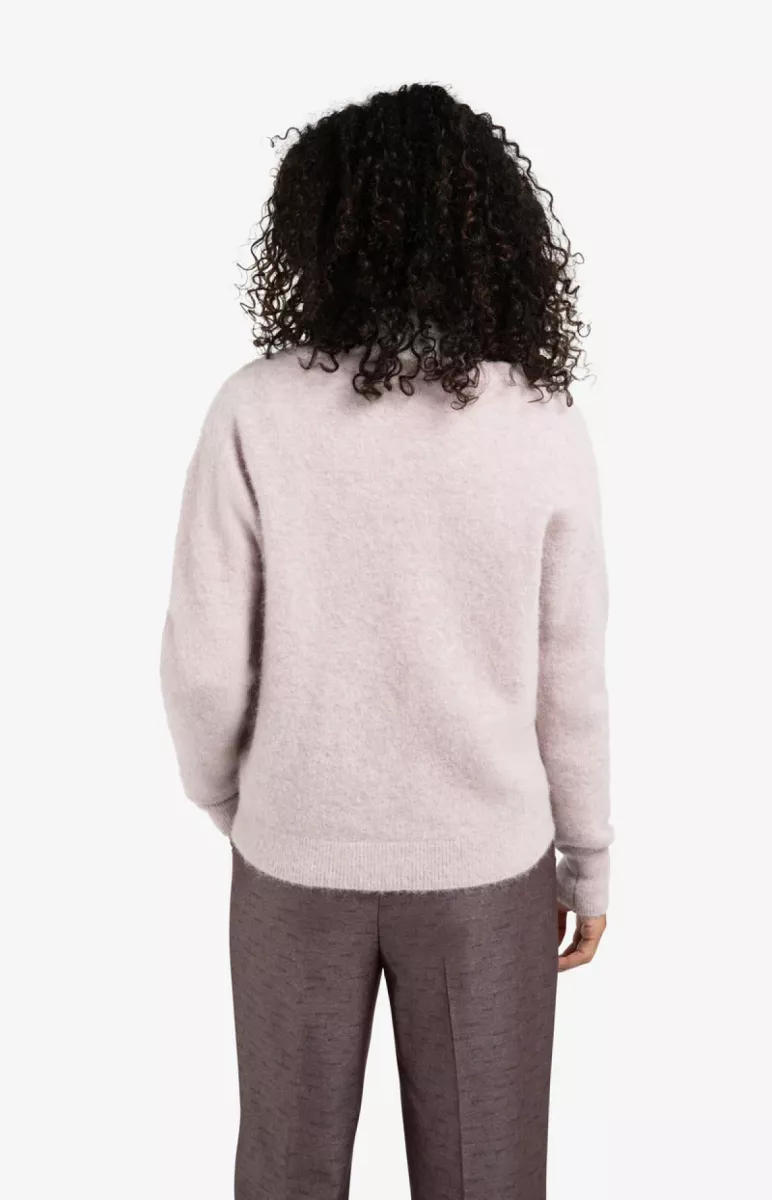 yaya-soft-sweater-with-v-neck-alpaca-polyamide-elastane-53802-01-000536-511-53802-licht-paars-3 YAYA-Soft sweater with V-neck; Alpaca/Polyamide/Elastane; 53802-01-000536-511-53802-LICHT PAARS