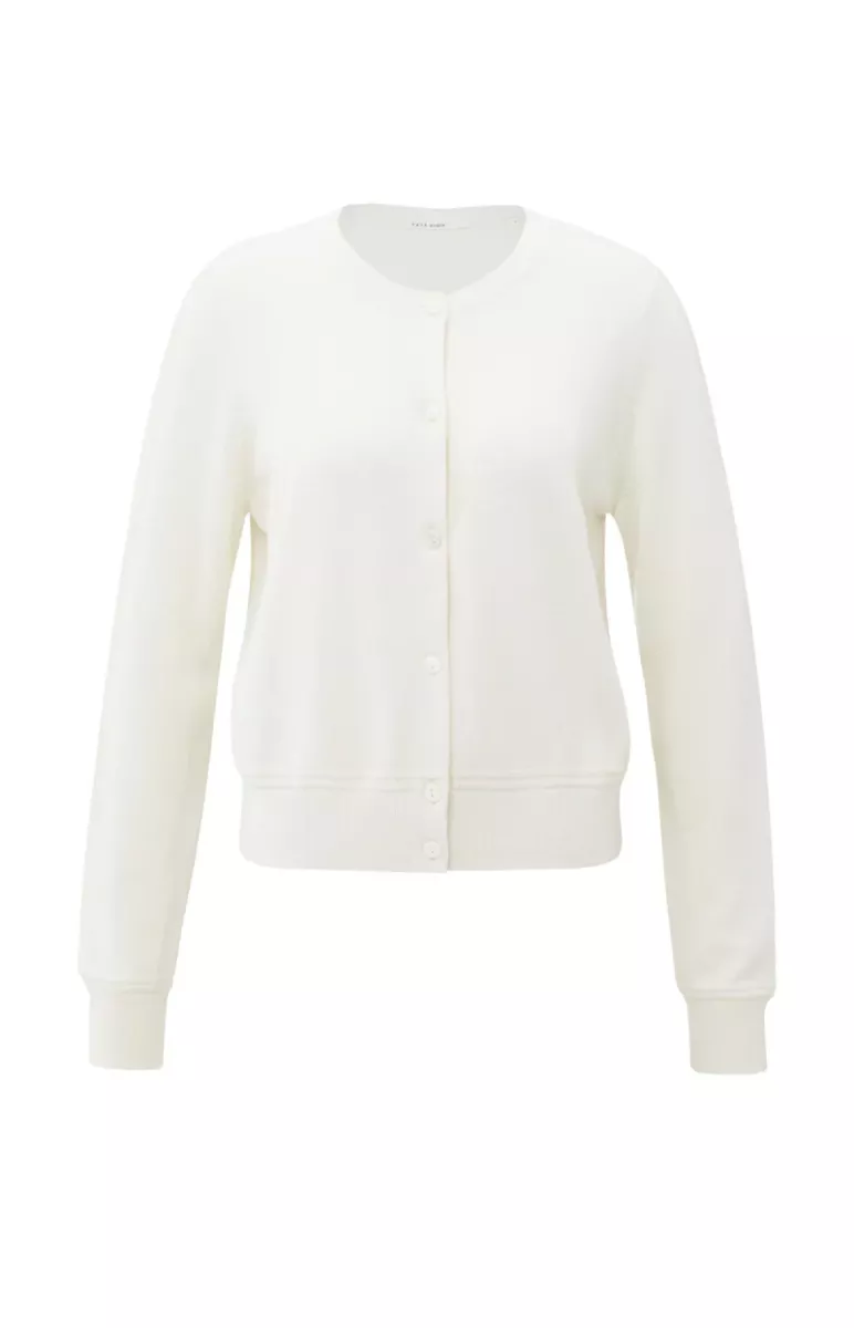 YAYA-Vest met lange mouwen; Polyamide/Viscose/Wool/Cashmere; 24001-01-010134-510-24001-GRIJS