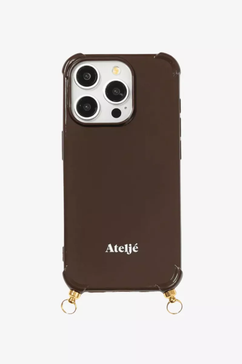 Ateljé--Iphone 16 Pro Max-Dark Brown-DONKER BRUIN
