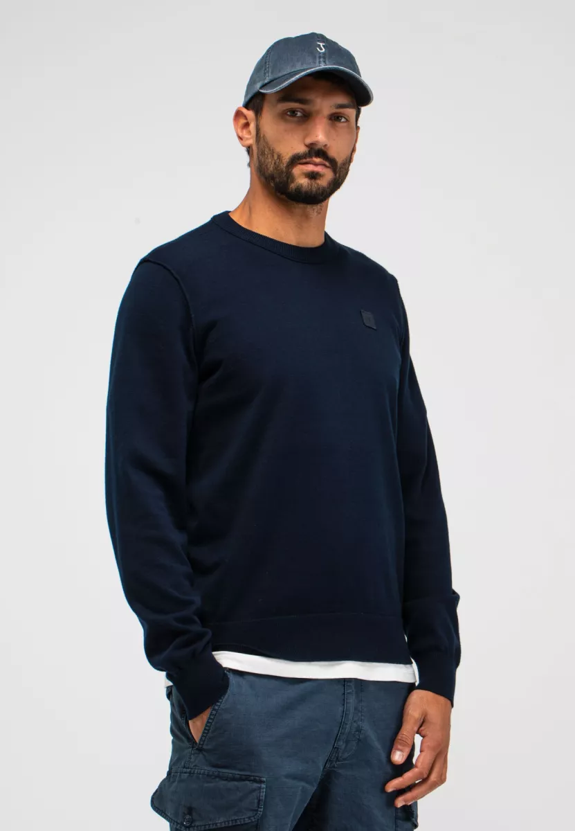 BUTCHER OF BLUE-Clifden co crew-M2616012-890 alaska blue-NAVY