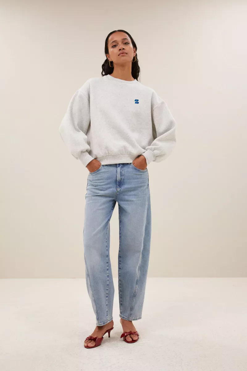 by-bar-bibi-melange-lucky-everday-sweater-26218902-815-light-grey-melee-grijs-melee-5 By-bar-Bibi Melange Lucky everday Sweater-26218902-815 Light Grey Melee-GRIJS MELEE