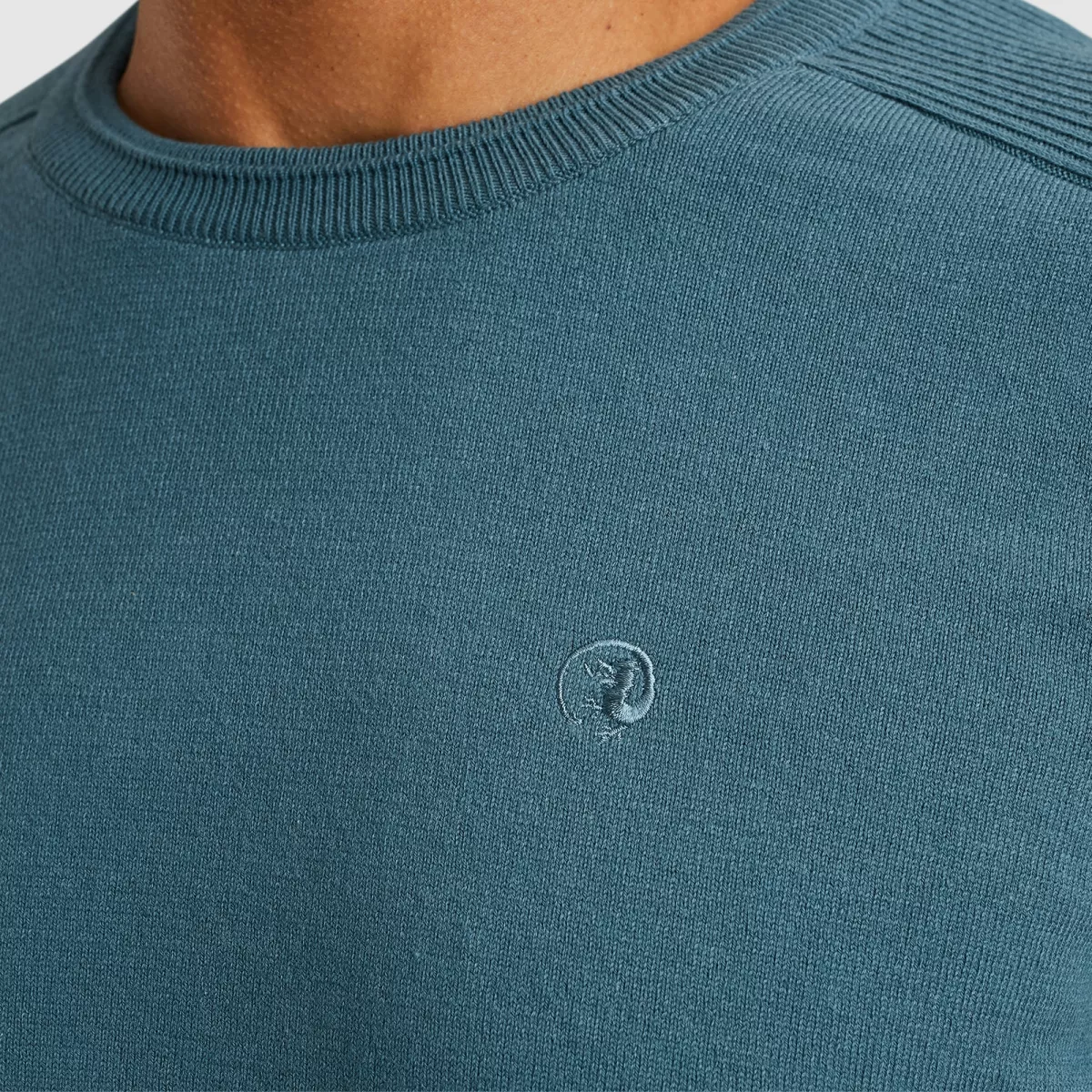 cast-iron-crewneck-cotton-stretch-ckw2411352-5413-bluefin-blue-4 CAST IRON-Crewneck cotton stretch-CKW2411352-5413 Bluefin-BLUE