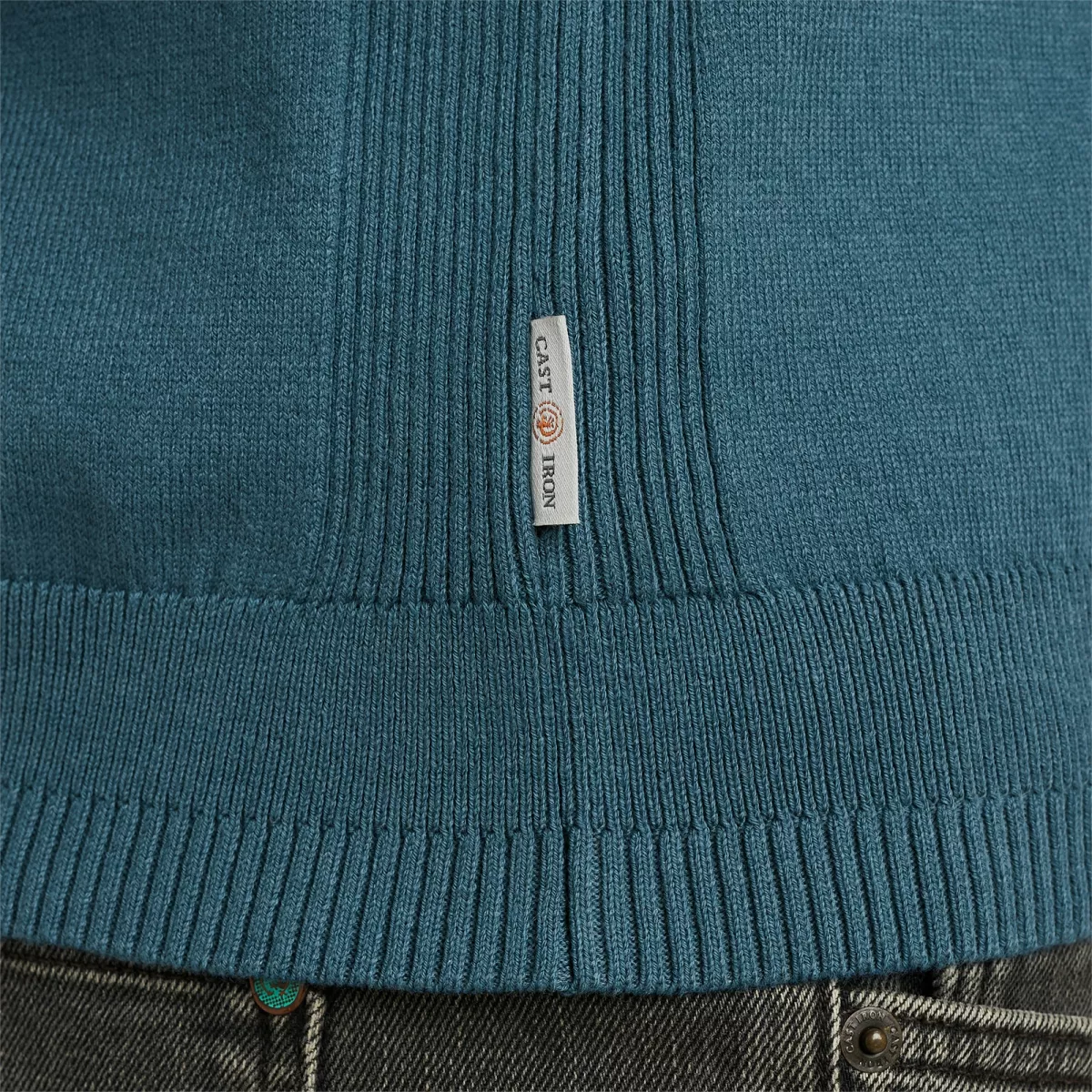 cast-iron-crewneck-cotton-stretch-ckw2411352-5413-bluefin-blue-7 CAST IRON-Crewneck cotton stretch-CKW2411352-5413 Bluefin-BLUE