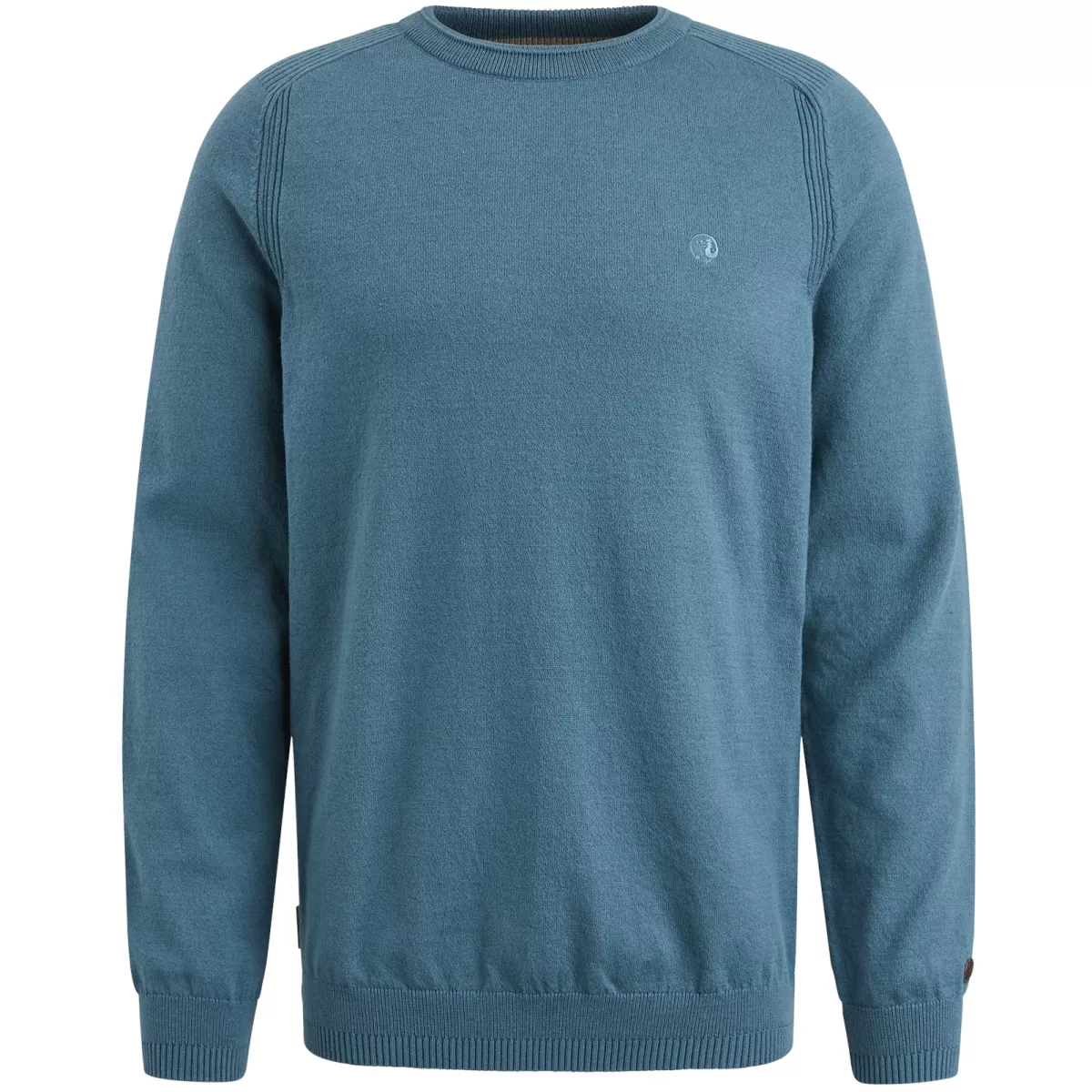 CAST IRON-Crewneck cotton stretch-CKW2411352-5413 Bluefin-BLUE