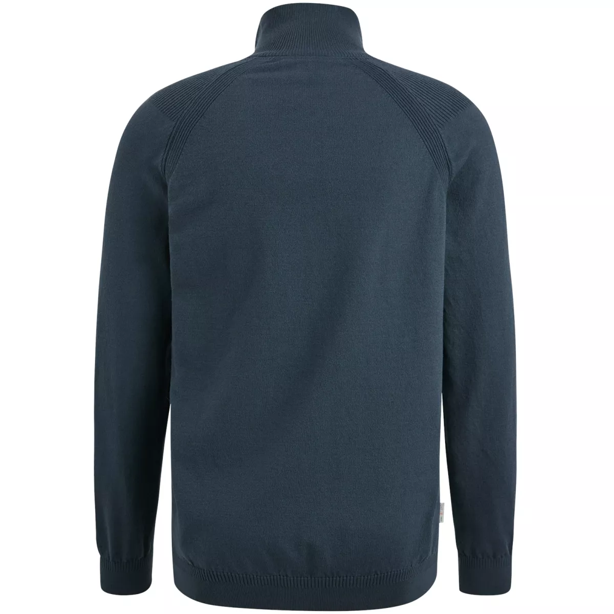cast-iron-half-zip-collar-essential-cotton-s-ckw2408304-5442-sea-storm-blauw-7 CAST IRON-Half zip collar essential cotton s-CKW2408304-5442 Sea storm-BLAUW