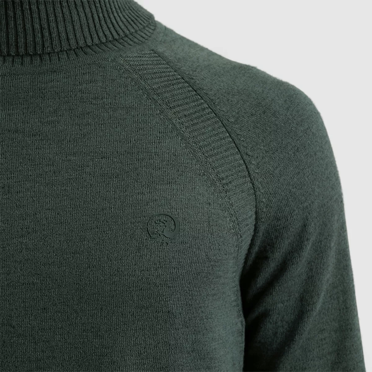 cast-iron-roll-neck-cotton-heather-ckw2409322-6026-urban-chic-donker-groen-4 CAST IRON-Roll neck cotton heather-CKW2409322-6026 Urban chic-DONKER GROEN