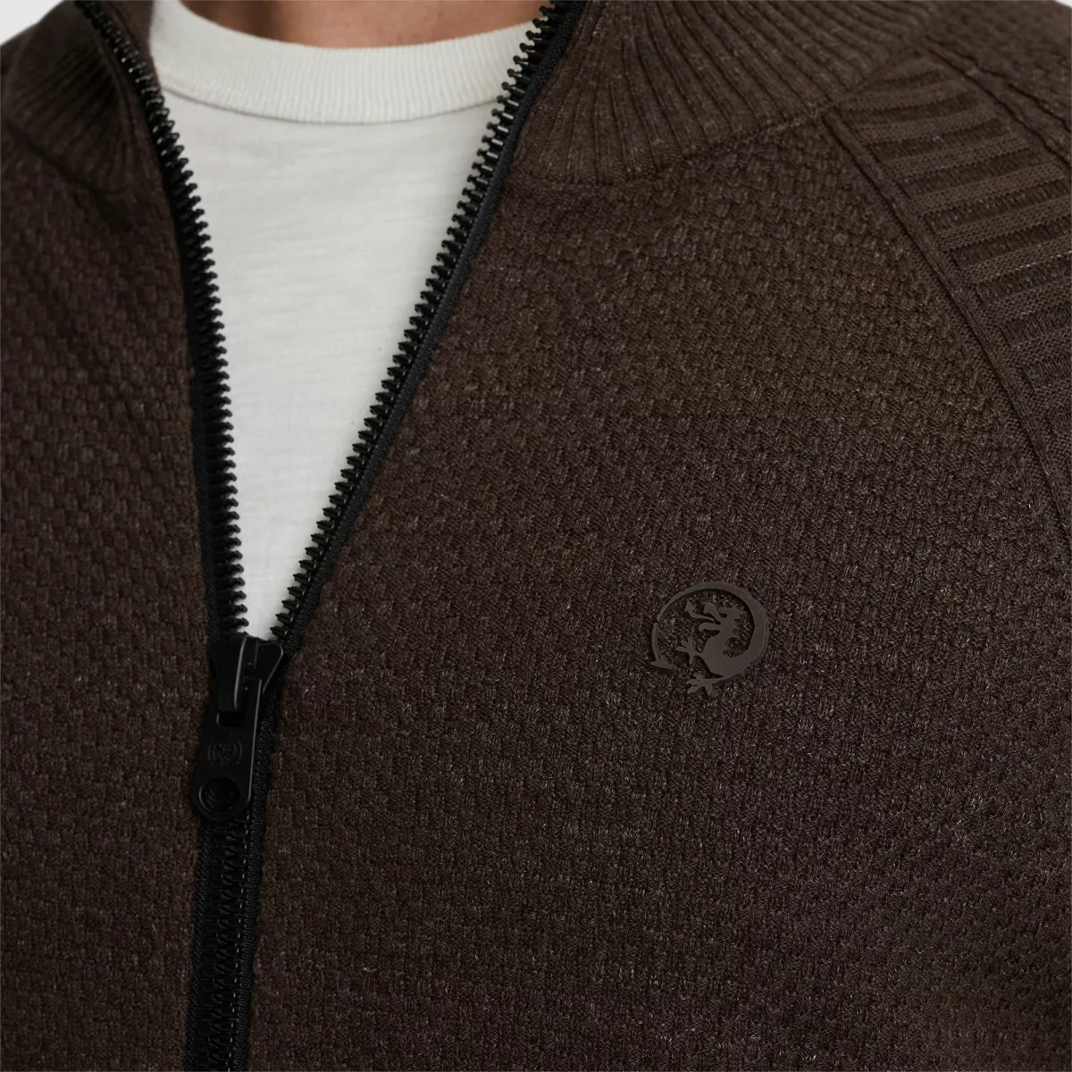 cast-iron-zip-jacket-cotton-heather-plated-b-ckc2409354-8088-coffee-bean-cafe-4 CAST IRON-Zip jacket cotton heather plated b-CKC2409354-8088 Coffee bean-CAFE