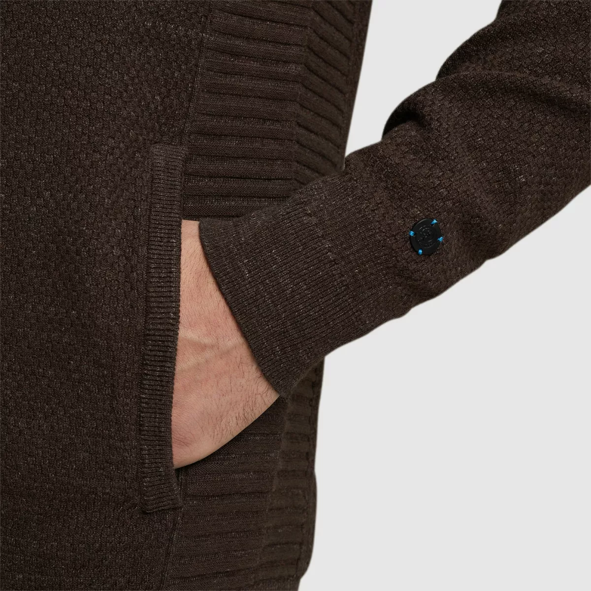 cast-iron-zip-jacket-cotton-heather-plated-b-ckc2409354-8088-coffee-bean-cafe-5 CAST IRON-Zip jacket cotton heather plated b-CKC2409354-8088 Coffee bean-CAFE