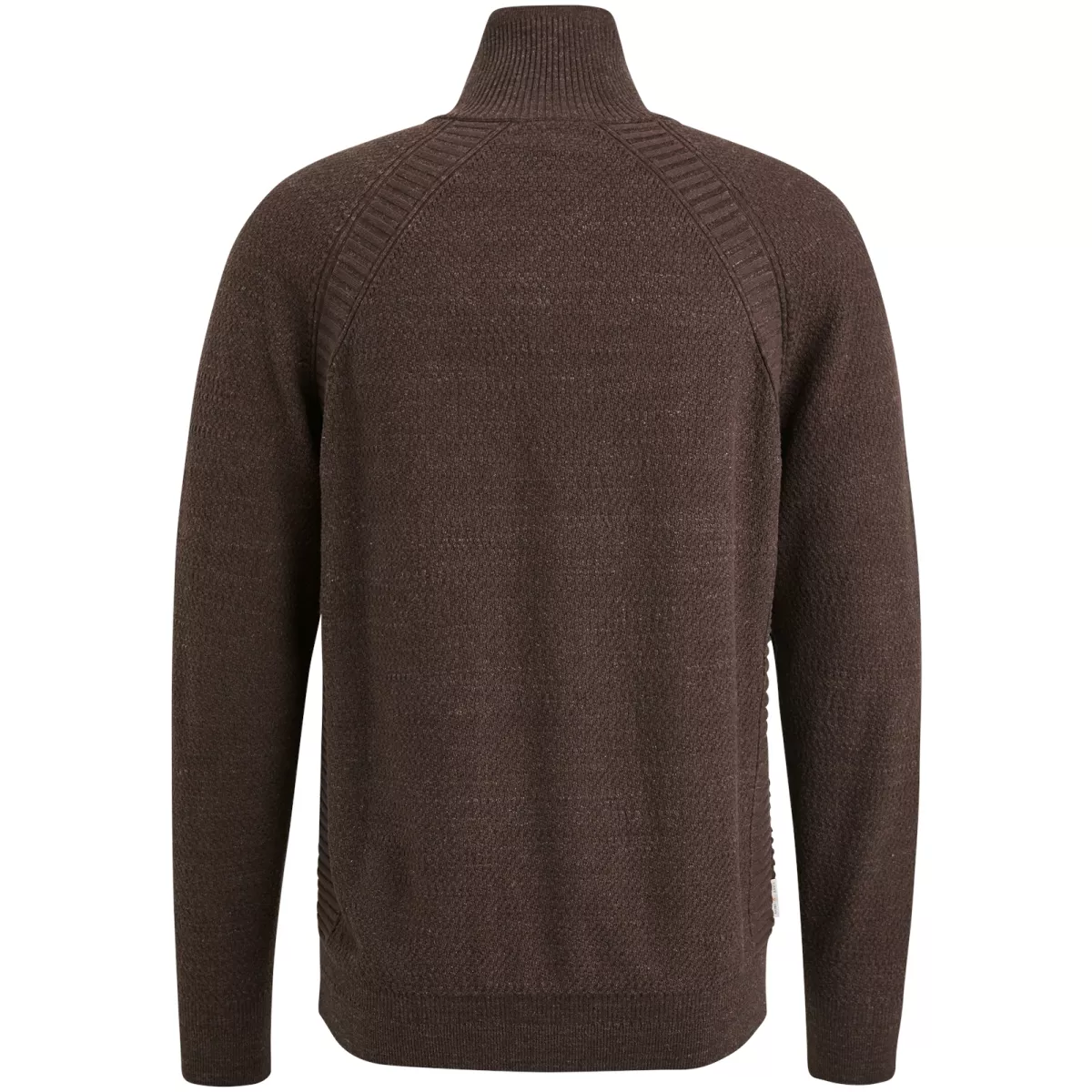 cast-iron-zip-jacket-cotton-heather-plated-b-ckc2409354-8088-coffee-bean-cafe-7 CAST IRON-Zip jacket cotton heather plated b-CKC2409354-8088 Coffee bean-CAFE