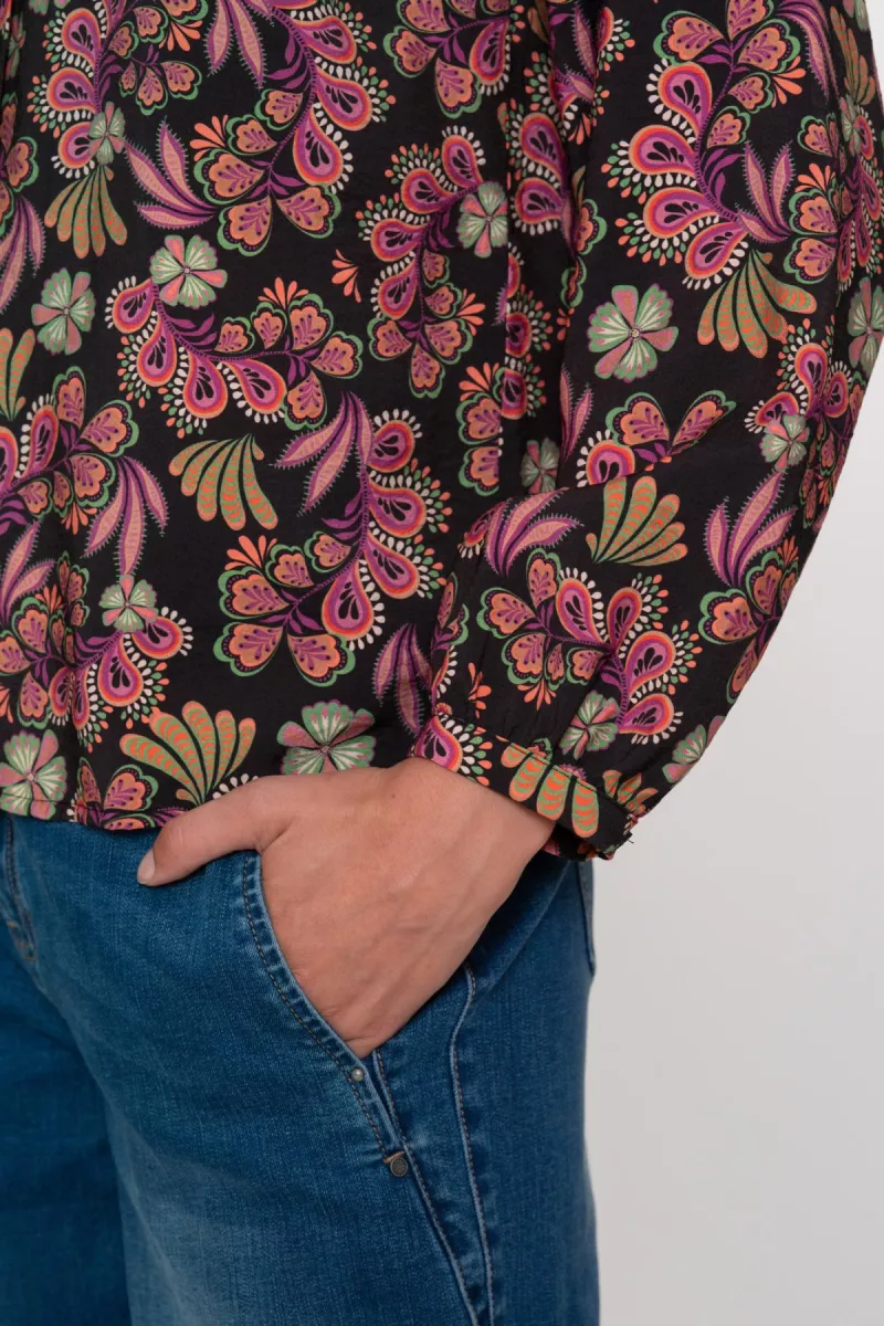 geisha-blouse-53901-20-999-black-coral-zwart-4 GEISHA-Blouse-53901-20-999 Black coral-ZWART