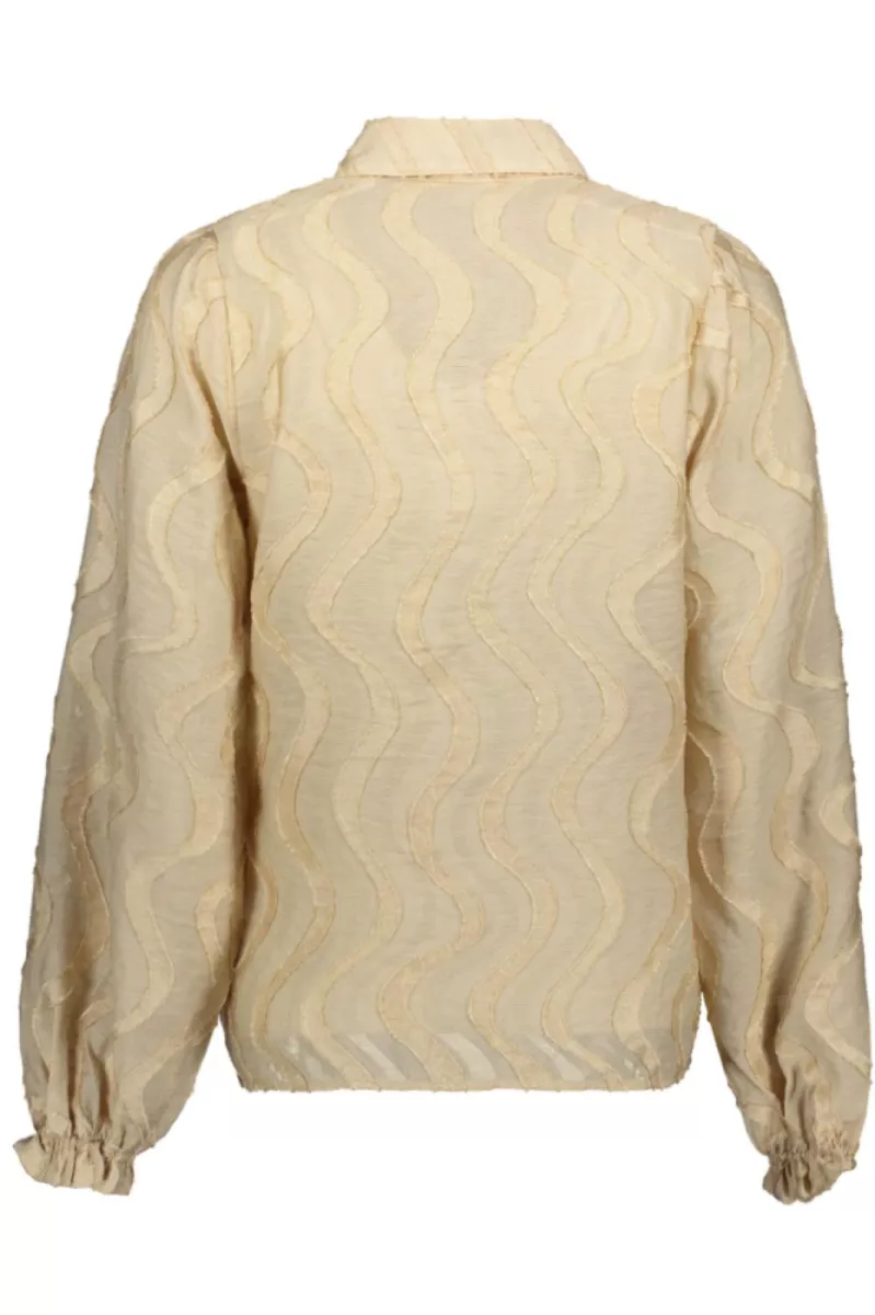 GEISHA-Blouse-53964-20-720 Sand gold-ZAND