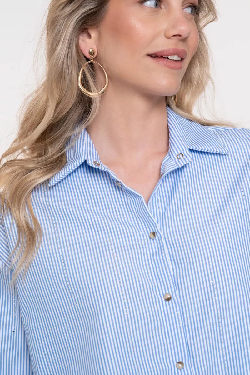 geisha-blouse-stripes-w-rhinestones-53821-70-625-blue-off-white-blauw-2 GEISHA-Blouse stripes w rhinestones-53821-70-625 Blue off white-BLAUW