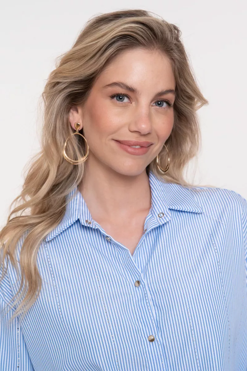geisha-blouse-stripes-w-rhinestones-53821-70-625-blue-off-white-blauw-4 GEISHA-Blouse stripes w rhinestones-53821-70-625 Blue off white-BLAUW