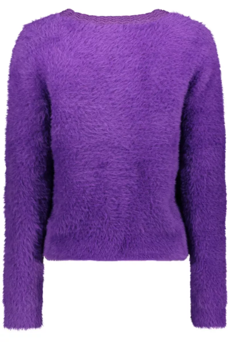 GEISHA-Cardigan hairy-54824-10-380 Purple-PAARS
