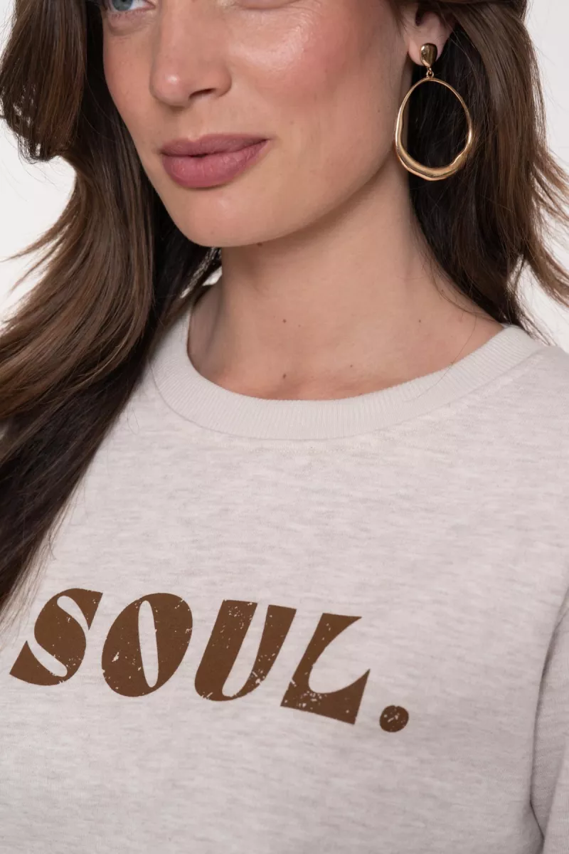 GEISHA-Sweater soul-52890-24-715 Beige melange-BEIGE