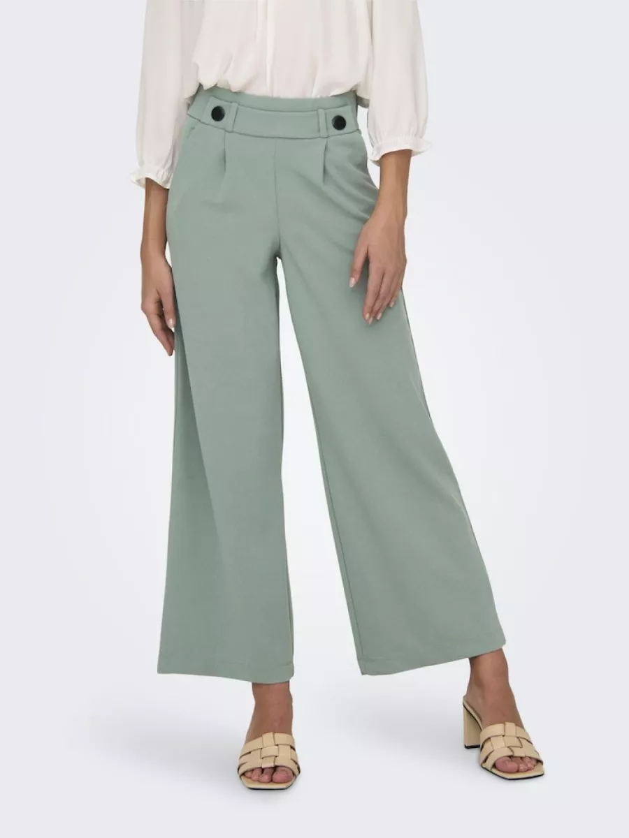 JDY-JDYGEGGO NEW LONG PANT JRS NOOS-15208430-Chinois Green-GROEN