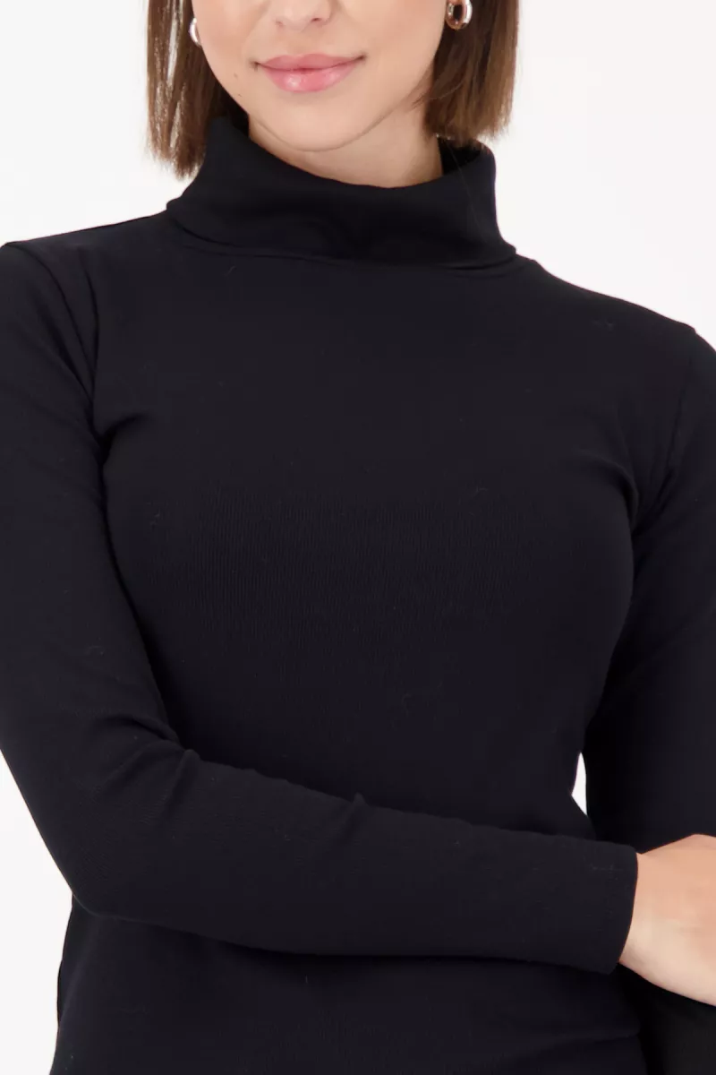 monari-long-sleeved-shirt-with-turtleneck-809437-999-black-zwart-3 Monari-Long sleeved shirt with turtleneck-809437-999 Black-ZWART