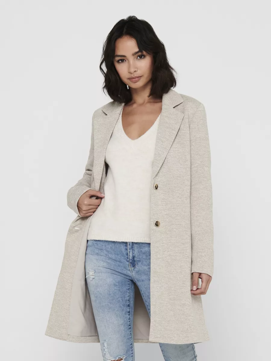 ONLY-ONLCARRIE MEL COAT OTW NOOS-15173066-Etherea-ZAND