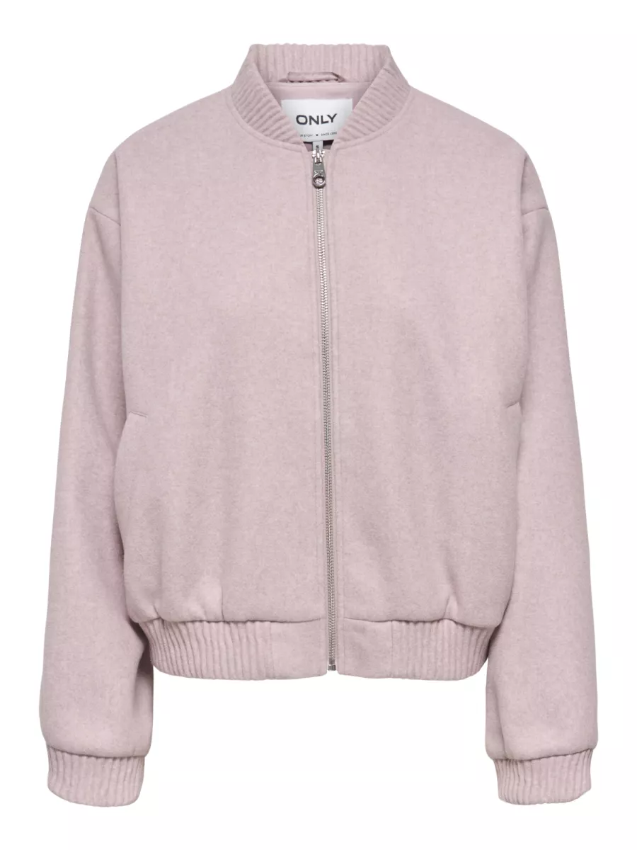 ONLY-ONLELBA LIFE BOMBER JACKET CC OTW-15360974-Burnished Lilac-OUD ROSE