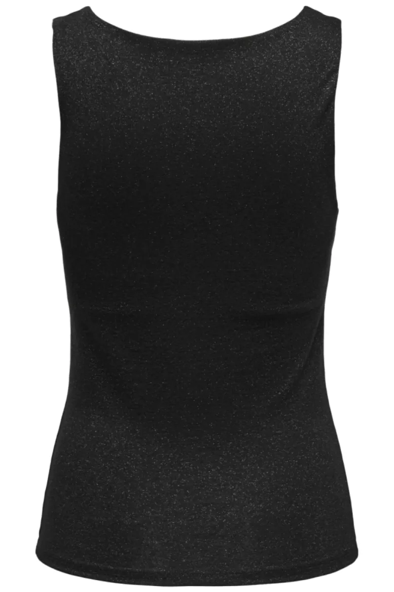 ONLY-ONLLONE PARTY S/L TWO WAY TOP JRS-15351900-Chocolate Torte-CHOCOLADE