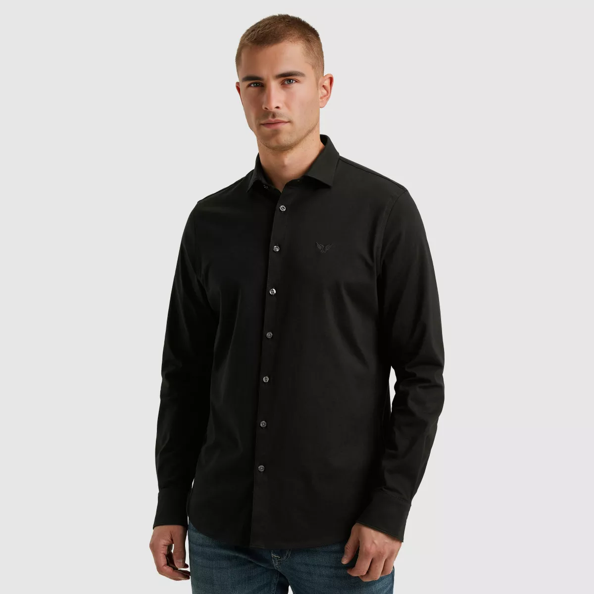pme-legend-long-sleeve-shirt-satin-jersey-psi2511234-999-black-zwart-2 PME LEGEND-LONG SLEEVE SHIRT Satin Jersey-PSI2511234-999 Black-ZWART