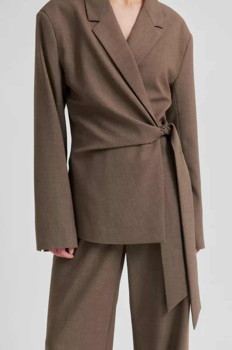 second-female-blouse-lm-dakota-wrap-6144-mid-brown-bruin-2 Second Female-Blouse LM-Dakota Wrap-6144 Mid Brown-BRUIN