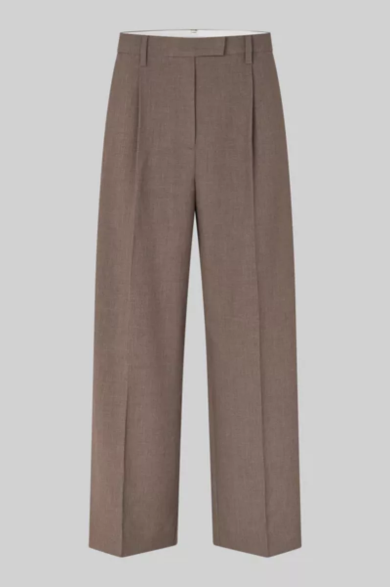 Second Female-Pant-Dakota Trousers-6144 Mid Brown-BRUIN
