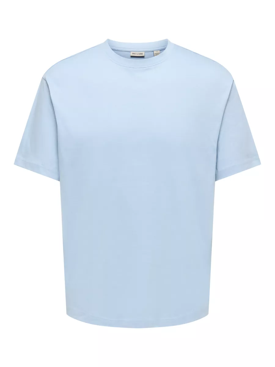 SONS-ONSFRED LIFE RLX SS TEE NOOS-22022532-Cerulean-BLAUW