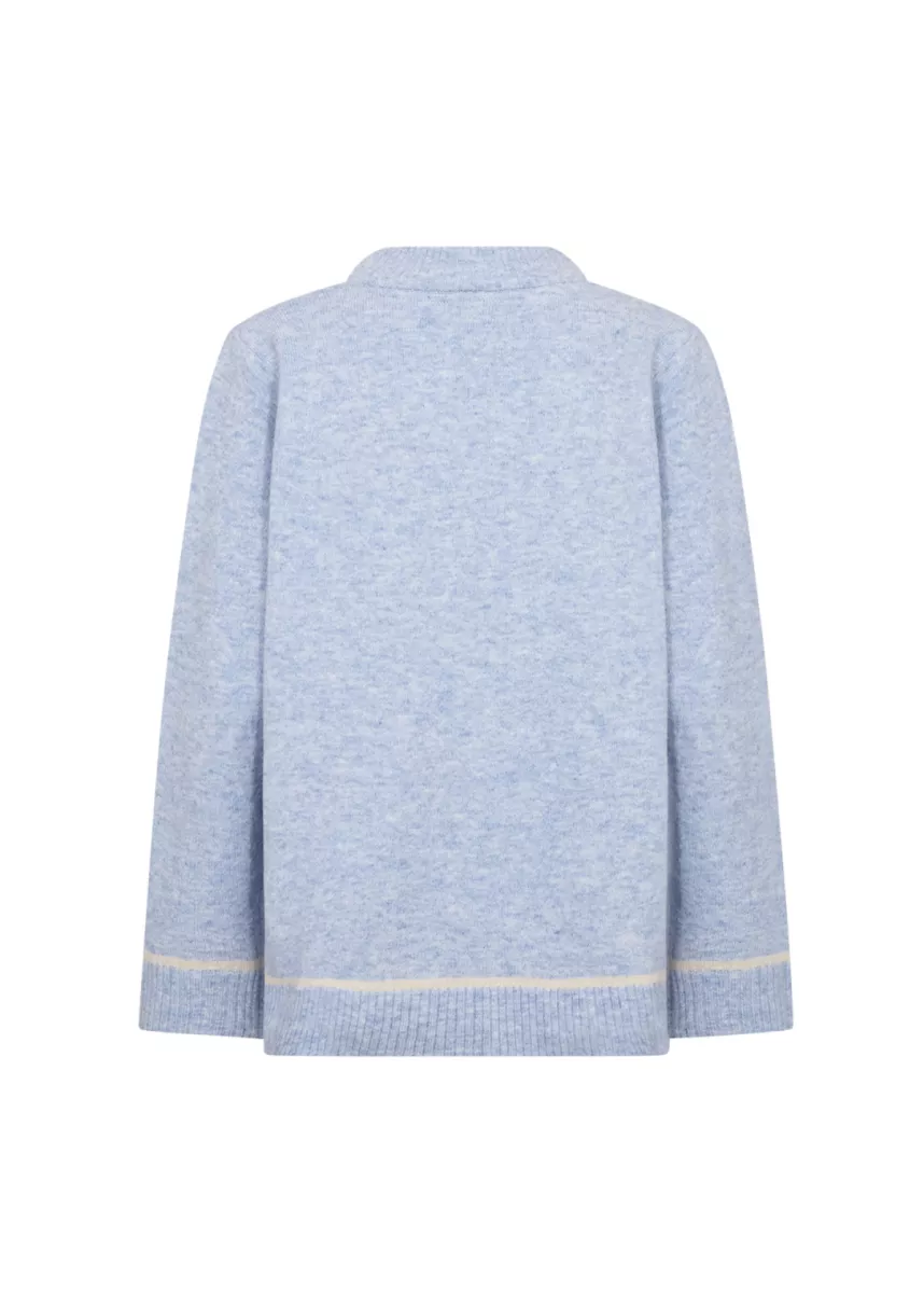 SOYA CONCEPTS-Pullover-Orlean 7-96250-LICHT BLAUW