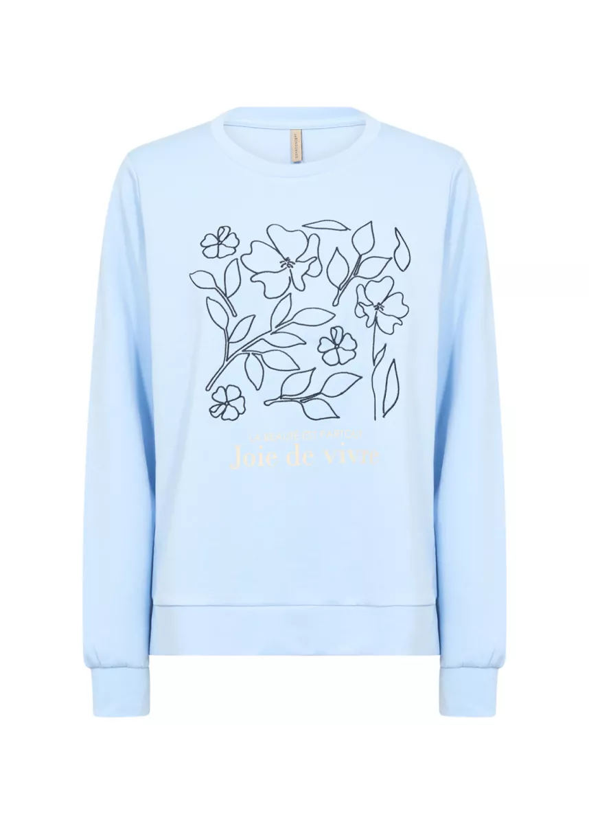 SOYA CONCEPTS-Sweater-Banu 287-6250-LICHT BLAUW