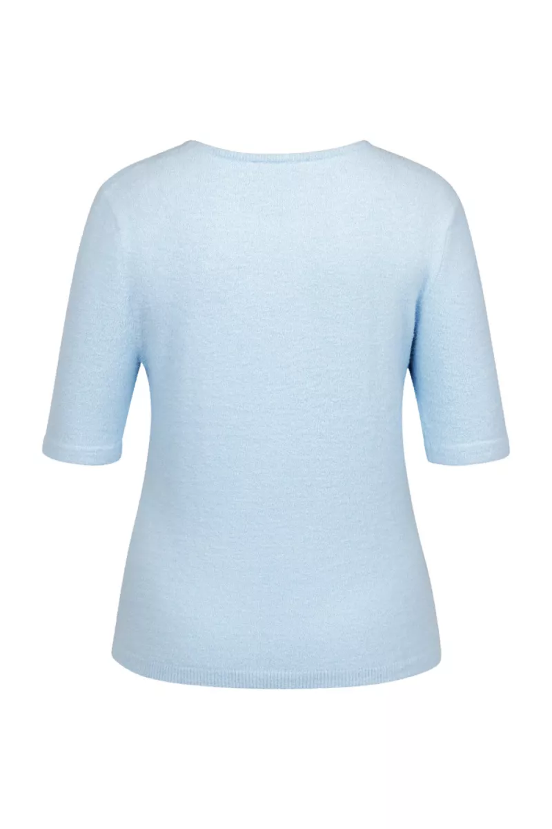 STUDIO ANNELOES-Felica soft pullover-13458-7000 Pastel blue-BLAUW