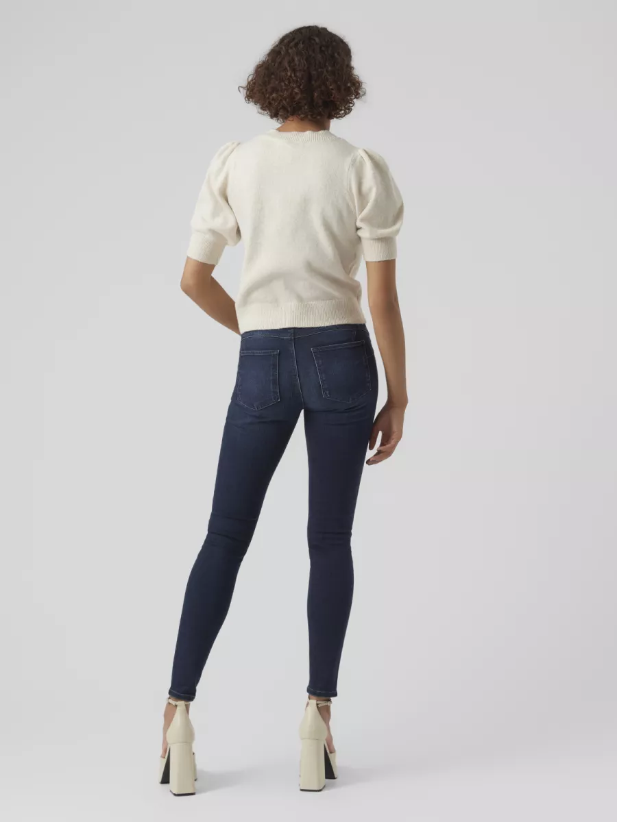 VERO MODA-VMDOFFY 2/4 O-NECK PULLOVER GA NOOS-10278313-Birch-CREME