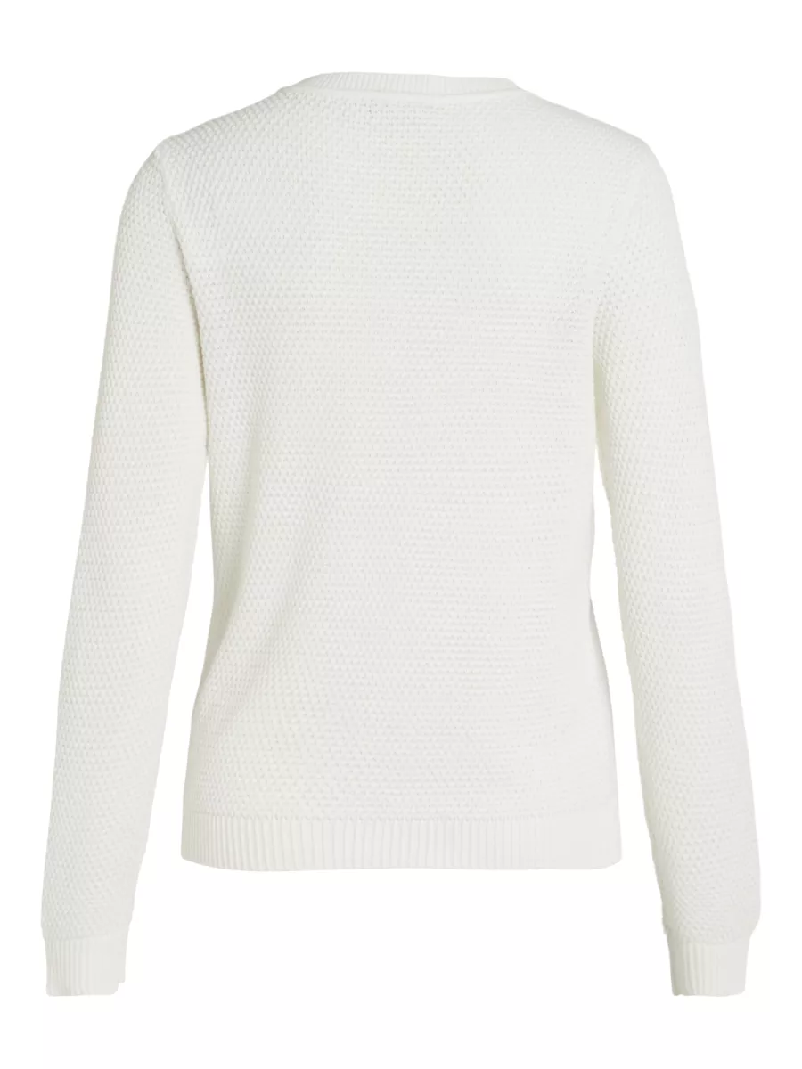 vila-vidalo-o-neck-l-s-knit-top-noos-14082767-white-alyssum-off-white-4 VILA-VIDALO O-NECK L/S KNIT TOP- NOOS-14082767-White Alyssum-OFF WHITE