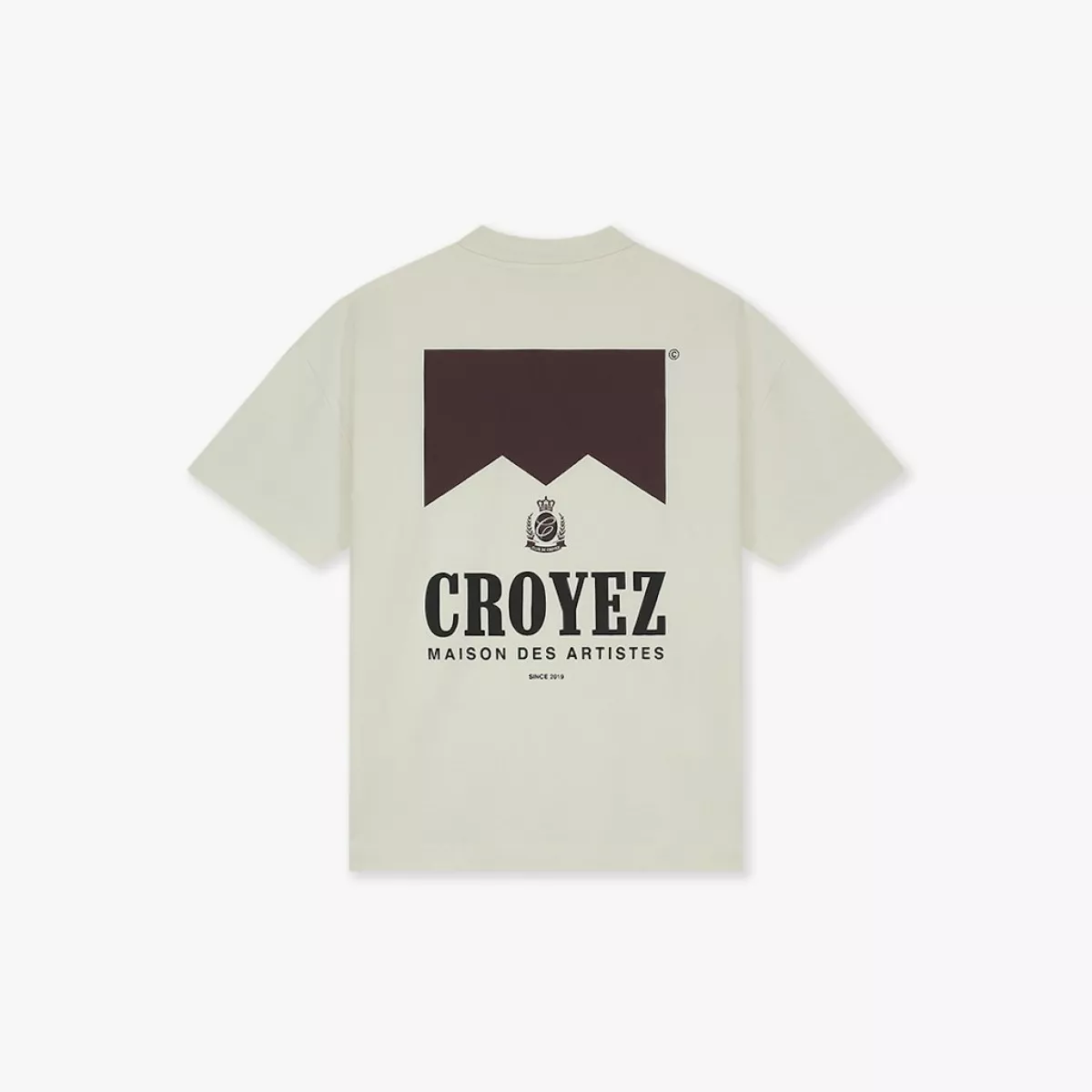 Croyez-Maison fumes t-shirt-CRA20026015-40002 Off white-OFF WHITE