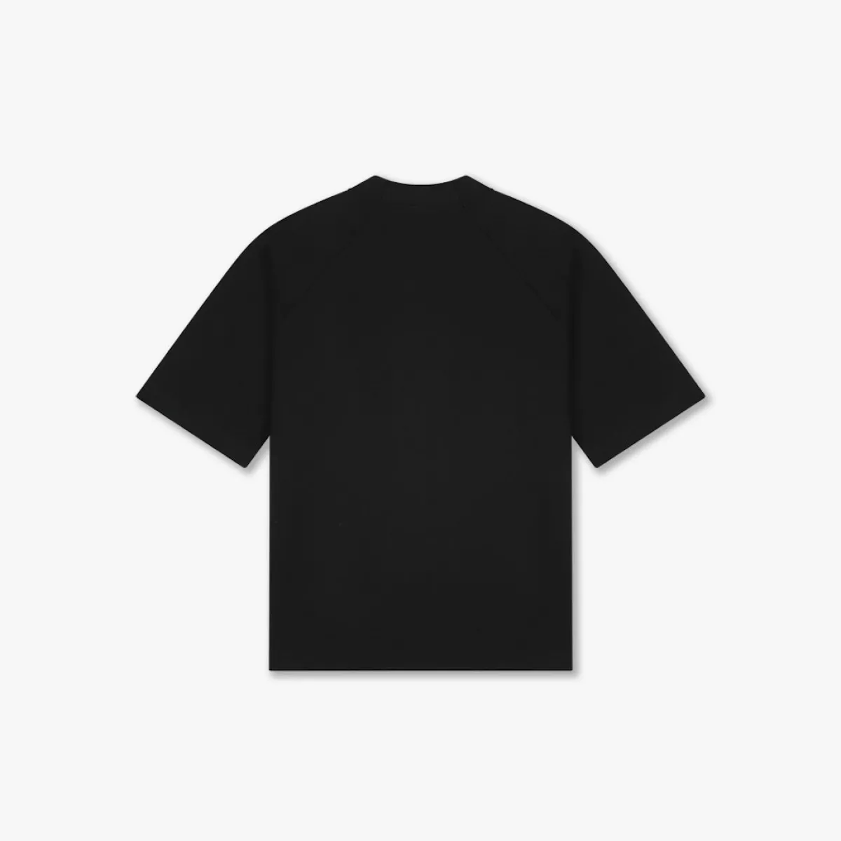 Croyez-Raglan t-shirt-CRB20026005-49001 Black-ZWART