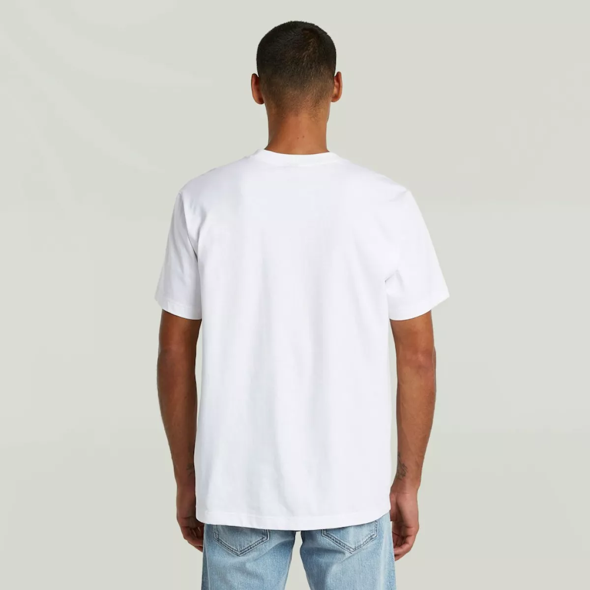 G-STAR-Essential t-shirt-D29113-D709-110 white-OFF WHITE