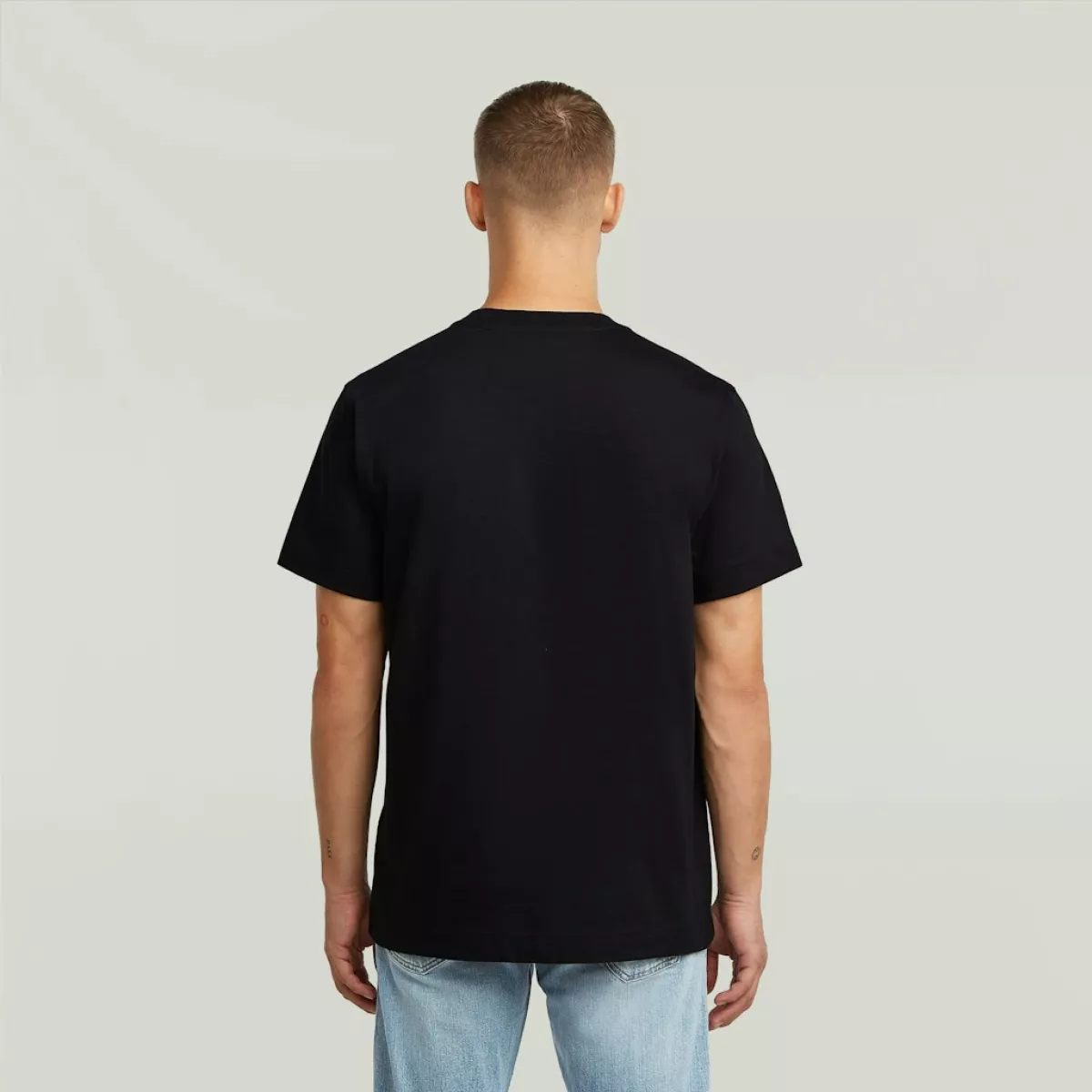 G-STAR-Essential t-shirt-D29113-D709-6484 dk black-BLACK